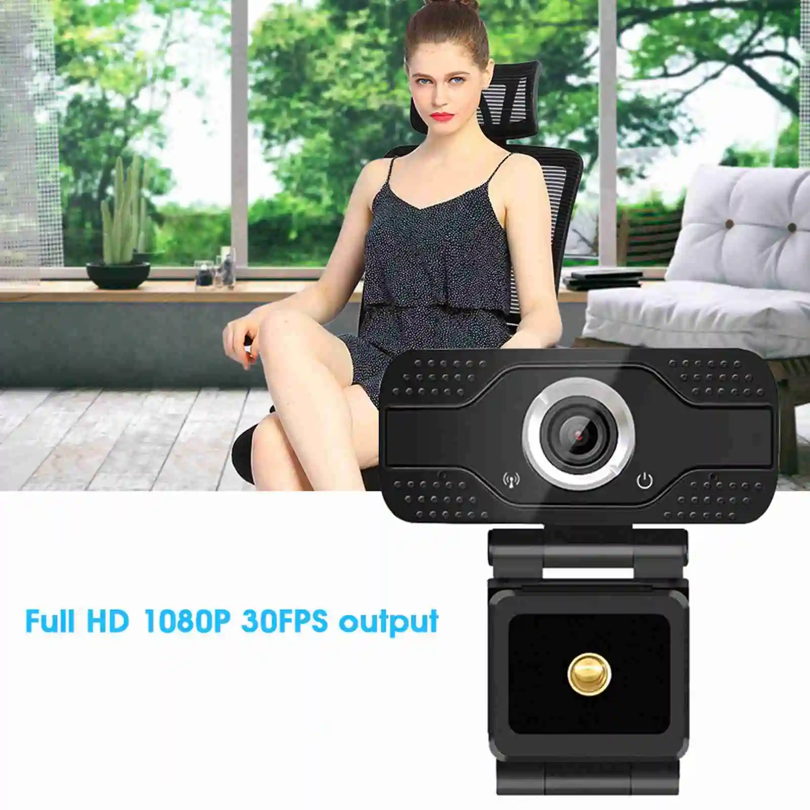 1080p Desktop-Computer Kamera USB Online-Klasse Webcam mit Mikrofon Computer Kamera Laufwerk Kamera USB-Kamera PC Webcam