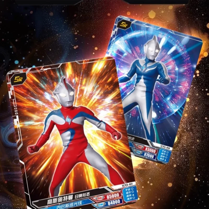 Kayou Ultraman Official Licensed Trading Card Game Anime Peripheral Collection Card Book Cards For Children'S Birthday Gifts