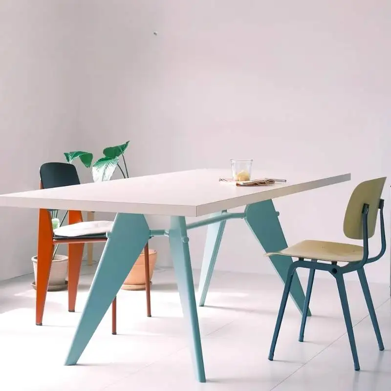 

Stylish Restaurant Dining Table White Nordic Modern Luxury Dining Table Home Kitchen Small Mesas De Restaurante Furniture