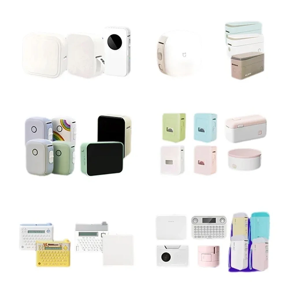 5 шт., 12 мм x 40 мм, белая этикетка с зазором, подходит для принтера P12 P15 Phomemo D30 Q30, водостойкая самоклеящаяся наклейка для термопринтера