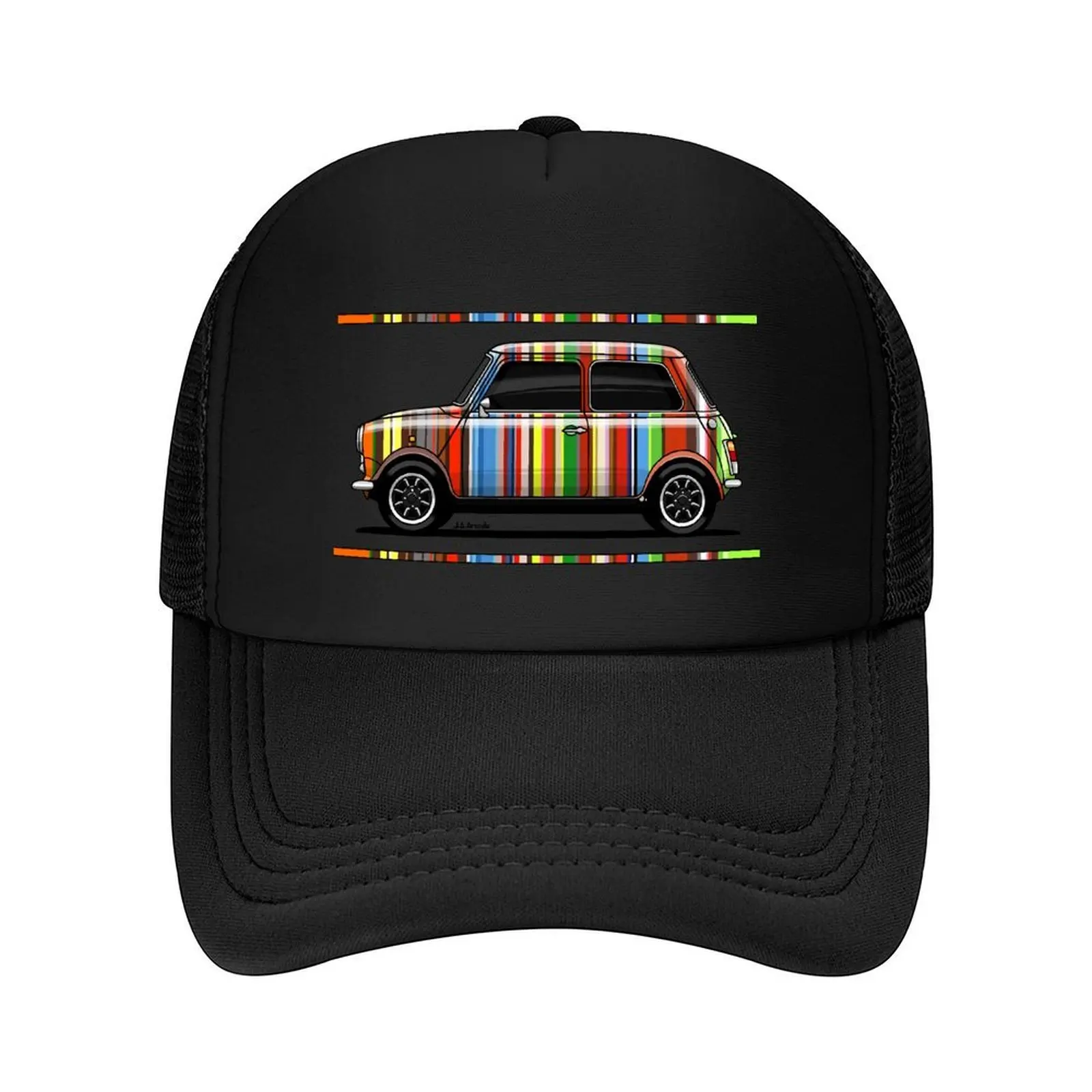 

My drawing of the cool british utility vehicle with designer's stripes Baseball Cap western Hat For Women 2025 Men's