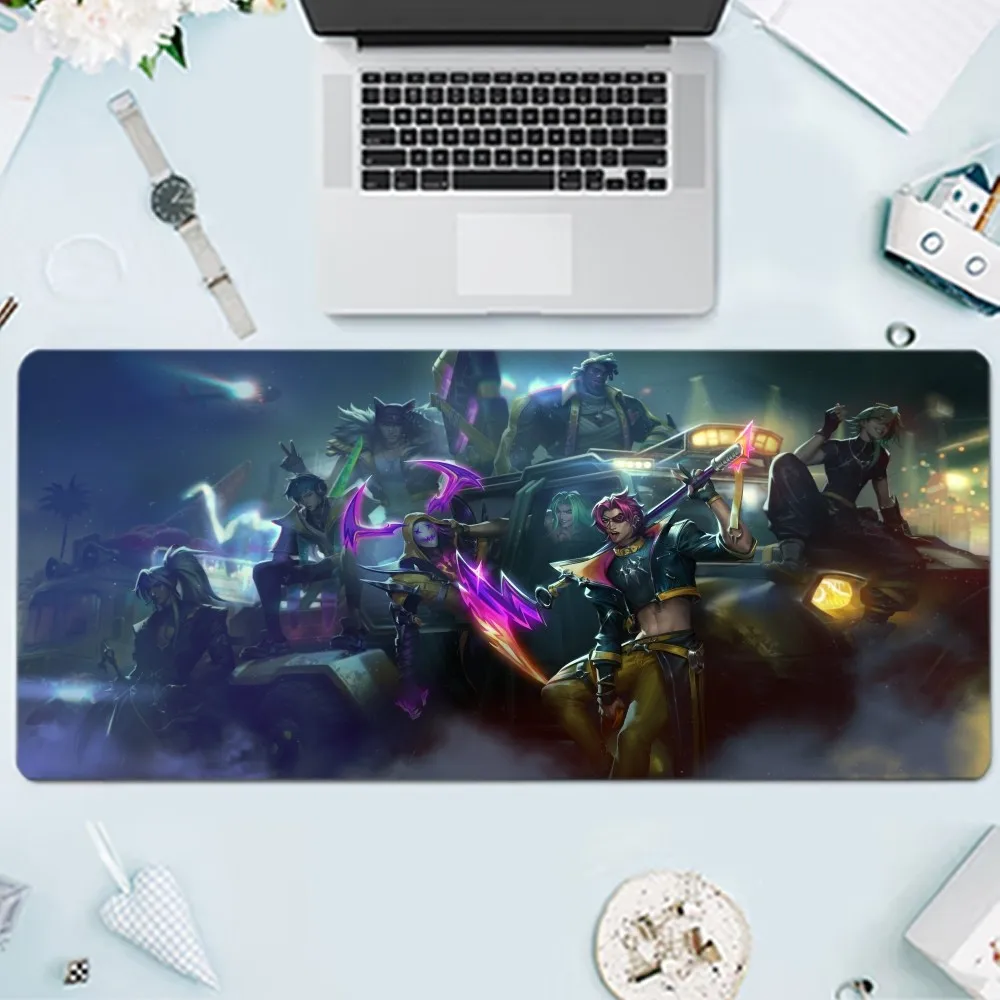 Heartsteel L-League Of L-Legends Mousepad Large Gaming Compute Gamer PC Keyboard Mouse Mat