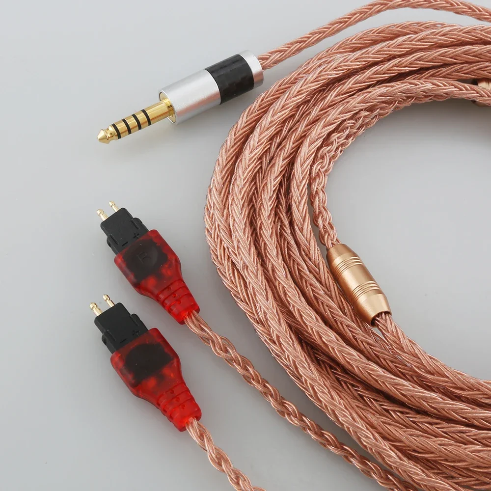 HiFi 2,5 мм 3,5 мм XLR сбалансированный 16-ядерный 99% 7N OCC кабель для наушников для Sennheiser HD580 HD600 HD650 HDxxx HD660S HD58x HD6xx