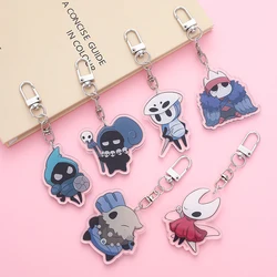 Hollow Knight Keychain Cartoon Character Ornament Key Bag Pendant Clothing Accessories 355