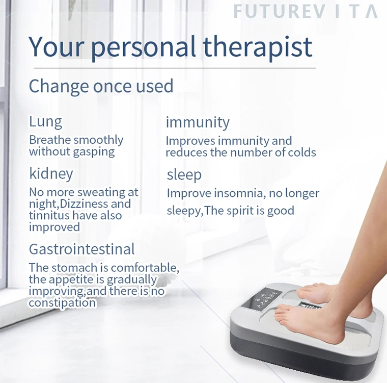 Tera hertz Itera Home Fuß massage Physiotherapie Therapie Puls Bauch Kontur Blut kreislauf Zell aktivierung Instrument – Detail 6
