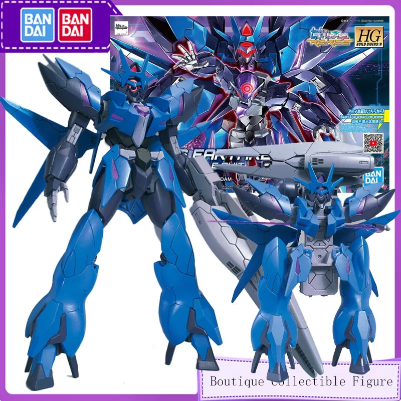 

Bandai HGBD:R 1/144 Original ALUS EARTHREE GUNDAM Assembly Model kit Action Figure Toys For Kids Collectibles Gift