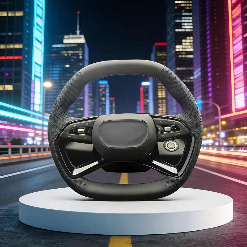 

Для Geely Galaxy L7 23-25 моделей: Чехол на руль ручной работы, дышащий, износостойкий, противоскользящий, с полным покрытием, модифицированный дизайн.