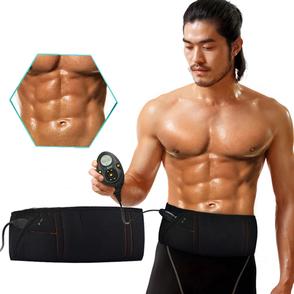 Abdominal Gymnastics Passive Machine EMS Muscle Stimulator Electric Lose Weight Fitness Slimming Belt Abs Bodybuilding Equipment