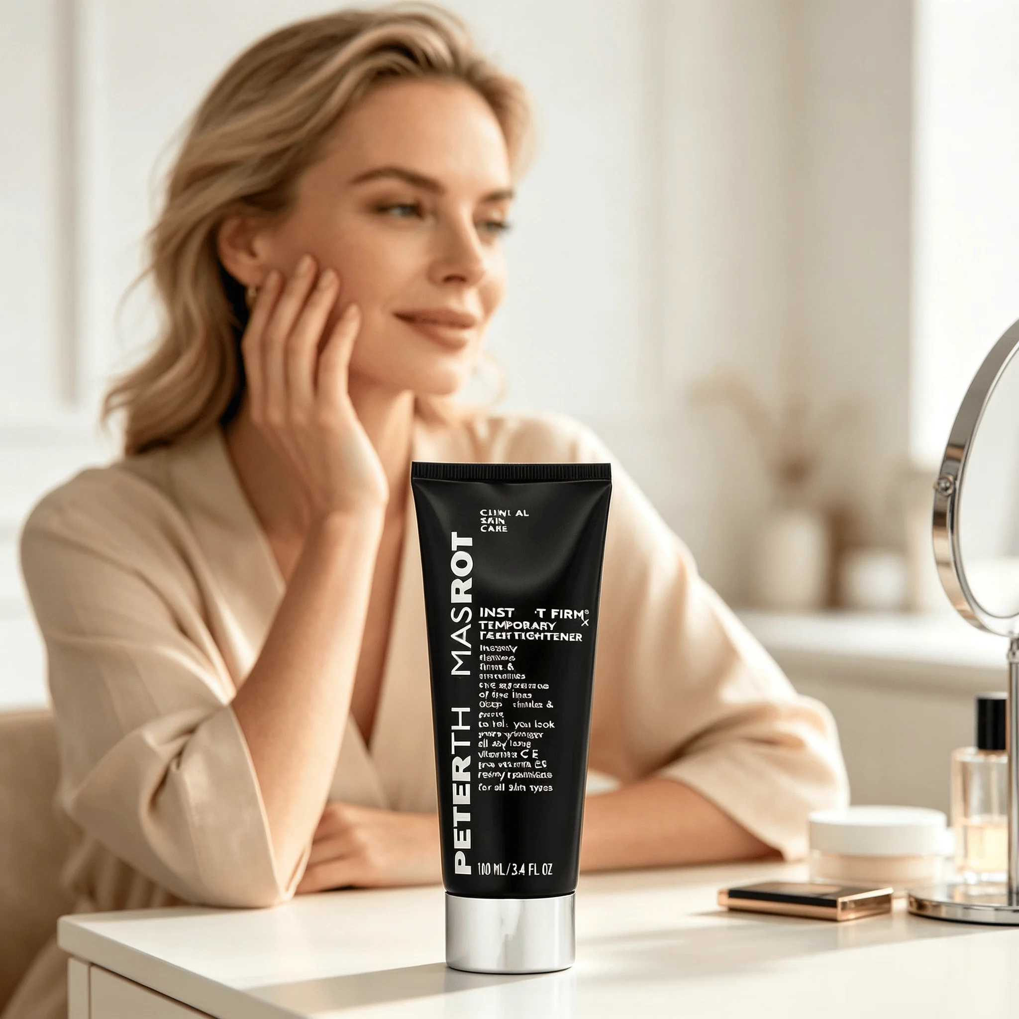 Per Toms Rth Istat FIMx Teorary Fae Tigtener 100ml Anti‑Aging Face Cream Instant Firming Smooth Fine Lines Wrinkles Pore Minimizer Skin Tightening Facial Treatment For All Skin Types view 4