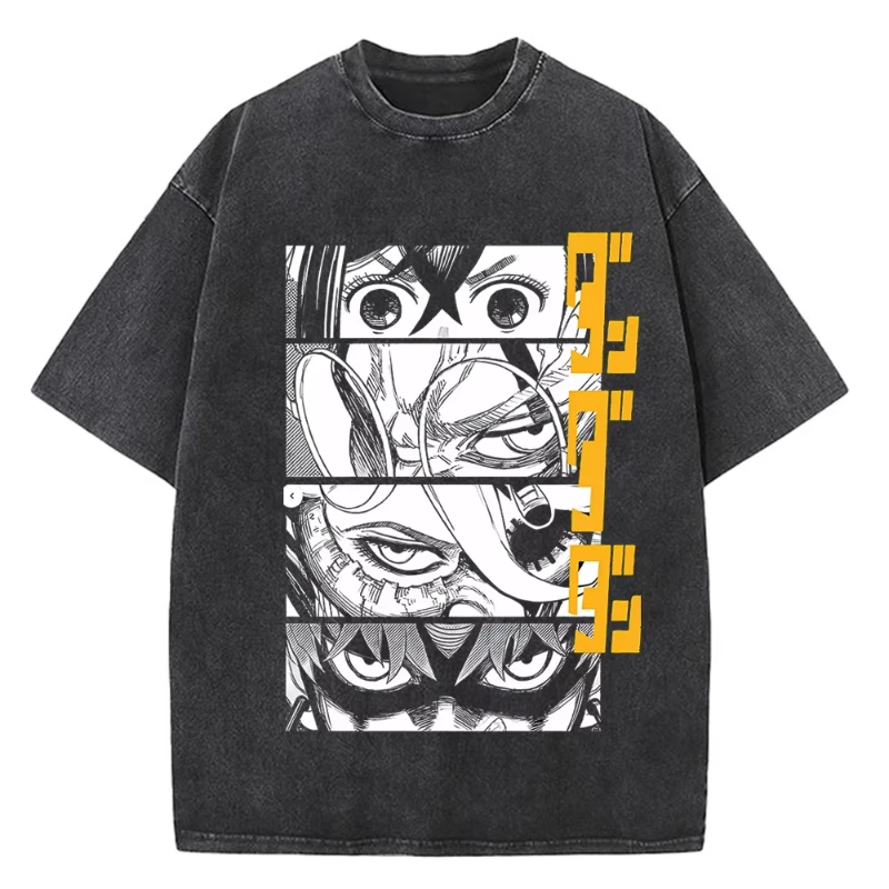 

Japanese Anime Dandadan Okarun T-shirt Men T Shirt Cartoon High Quality Cotton EU Size Tshirt Aesthetic Fashion Tee Male