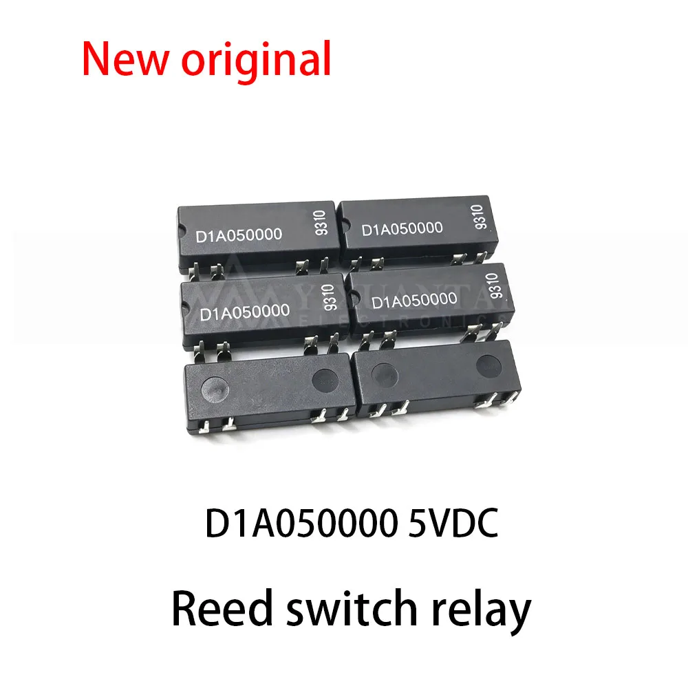 5pcs~10Pcs D1A050000 5VDC Reed switch relay 8-pin position