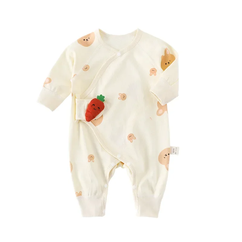 Newborn Baby Clothes Cute Design Rompers for Boys Girls Long Sleeve Spring Bodysuit & One Piece 5-day Shipping Baby Clothes