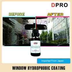 DPRO Rainproof Glass Liquid Windshield Rearview Coat Water Repellent Ceramic Coating Hydrophobic Paint Anti-rain Auto detail