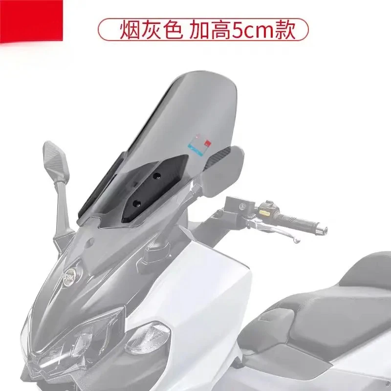 Windscreens For SYM TL500 TL 500 Motorcycle Accessories Windshield Wind Deflectors Front Screen Viser Visor Gray
