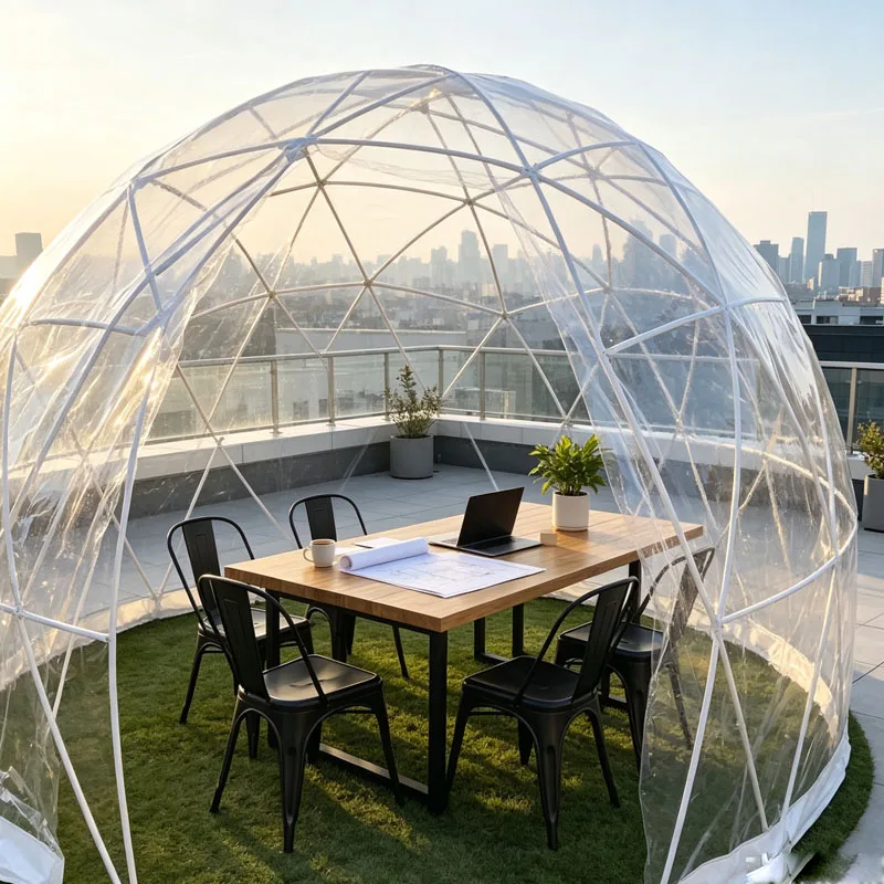 Outdoor Bubble Dome Tent Transparent Luxury Glamping Camping Hotel Resort Garden House Customized