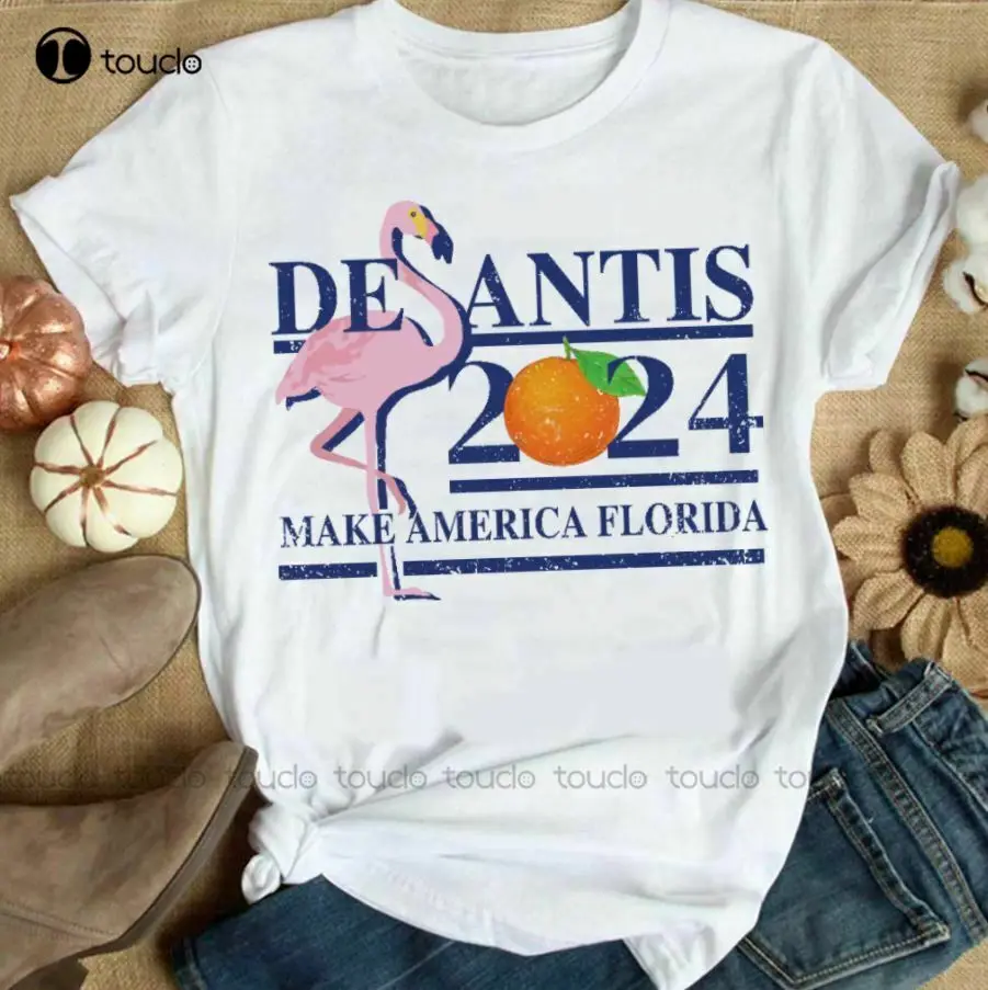 Desantis 2024 Make American Florida Trump Iodiot Biden Republican T Shirt Comfort Colors Tshirt Custom Aldult Teen Unisex Xs-5Xl