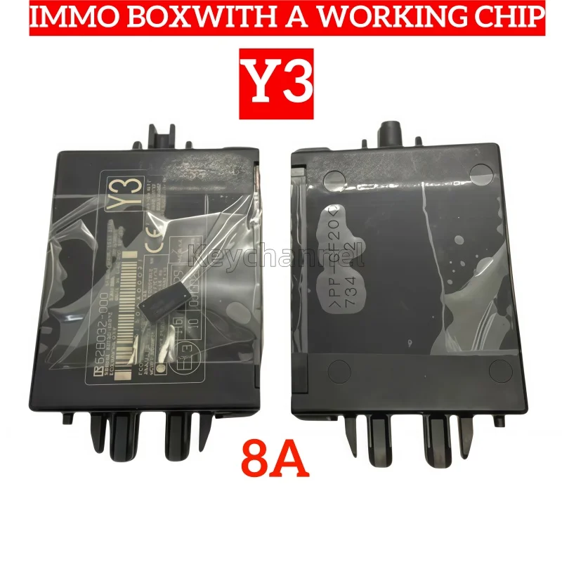

keychannel 1pcs Y3 Immobilizer Box Immo Control Box for Toyota All Key Lost With 1pcs Working 8A Chip Same As Y4 Immo Box