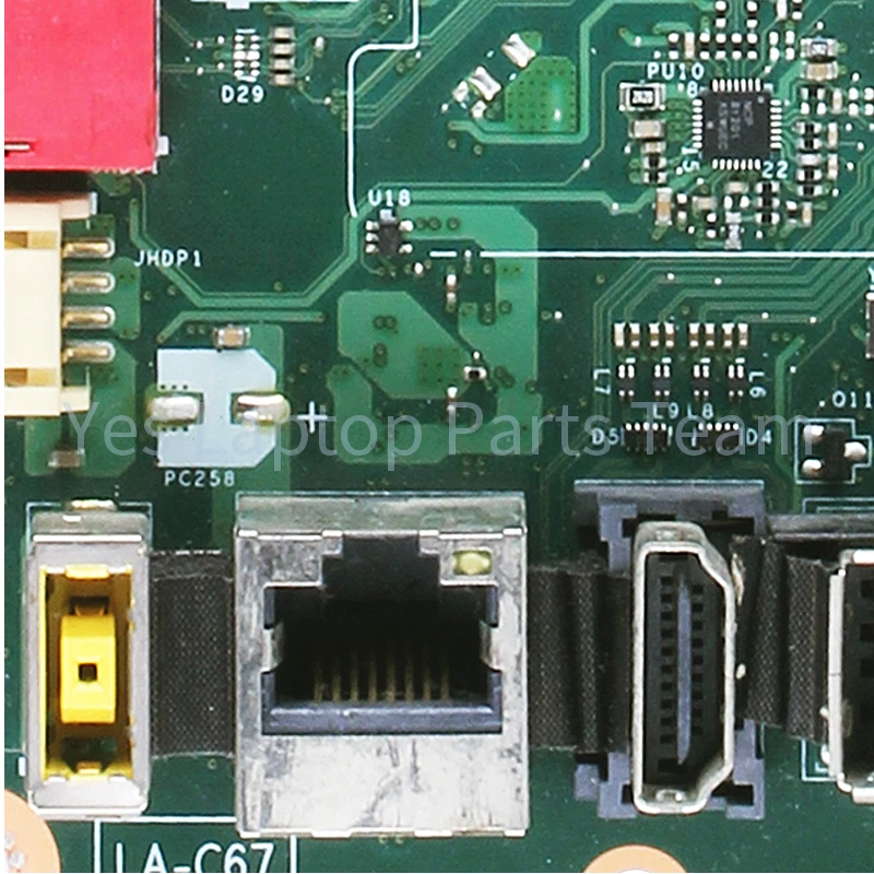 Imagem -04 - Tudo-em-um Laptop Motherboard Mainboard para Lenovo Aio S200z C2000 Aia30 La-c671p 11s03t438zzz Sr2a9 N3050 100 Testado