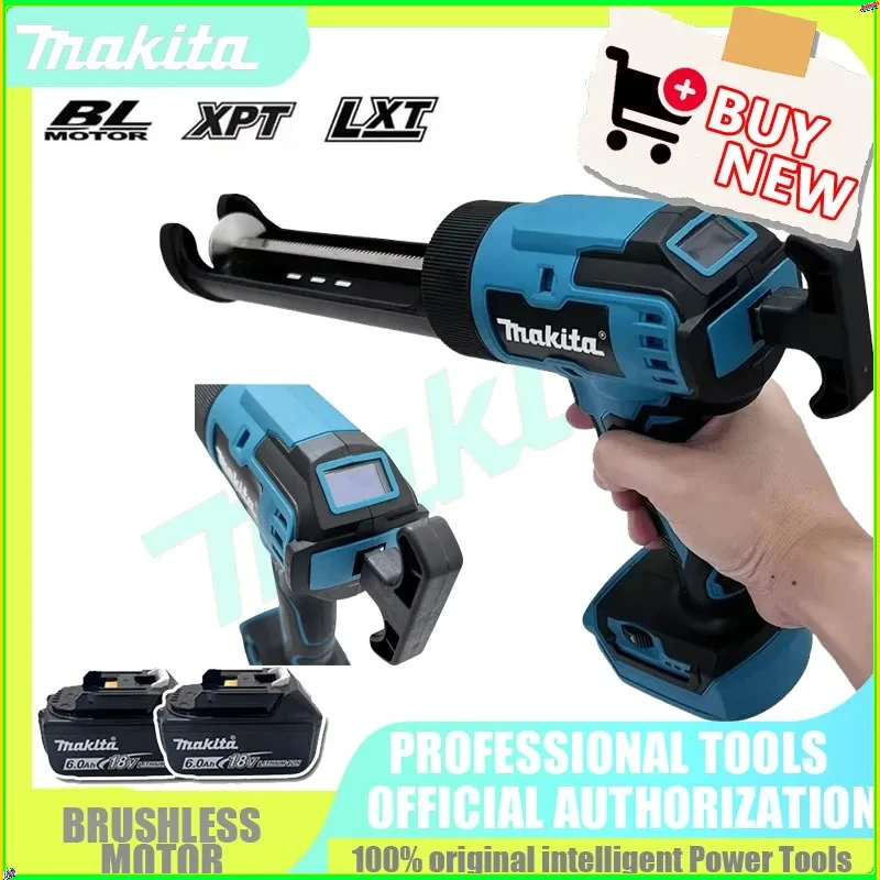 

Makita Portable Electric Glass Glue Gun Glue Seal Sealant Cement Glass Adhesive Wireless Glass Doors Windows Filling Sewing Gun