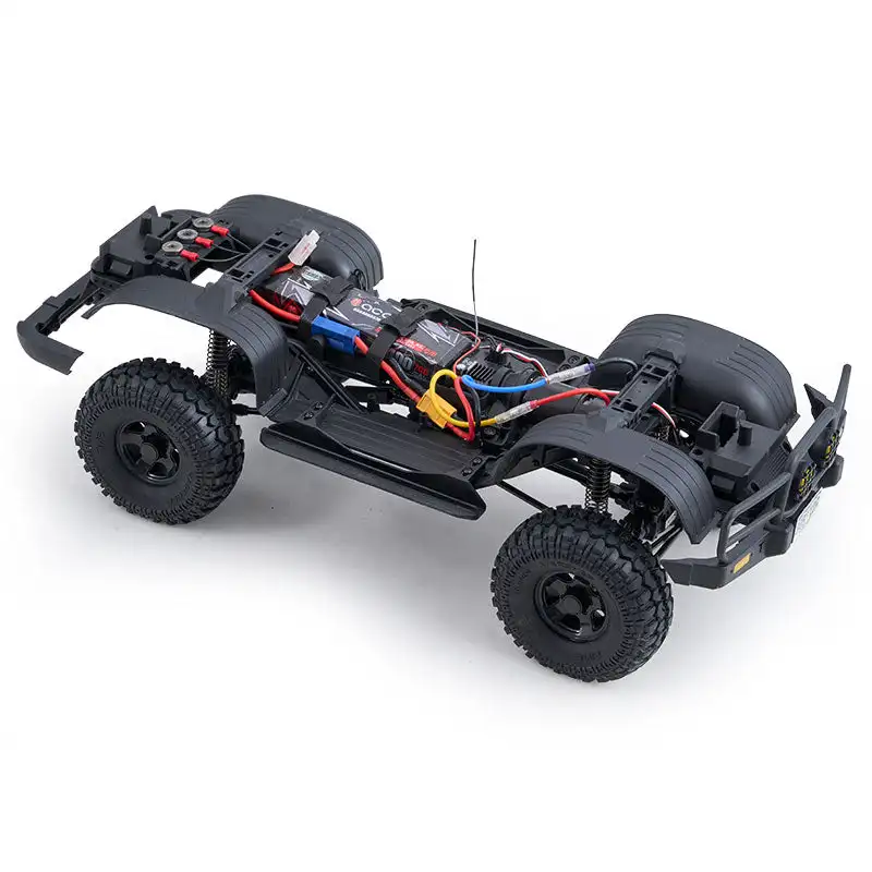 FMS FCX10 LC80 RS 1/10 échelle Land Cruiser RTR voiture électrique RC télécommande tout-terrain chenille jouet quatre roues motrices modèle de voiture RC