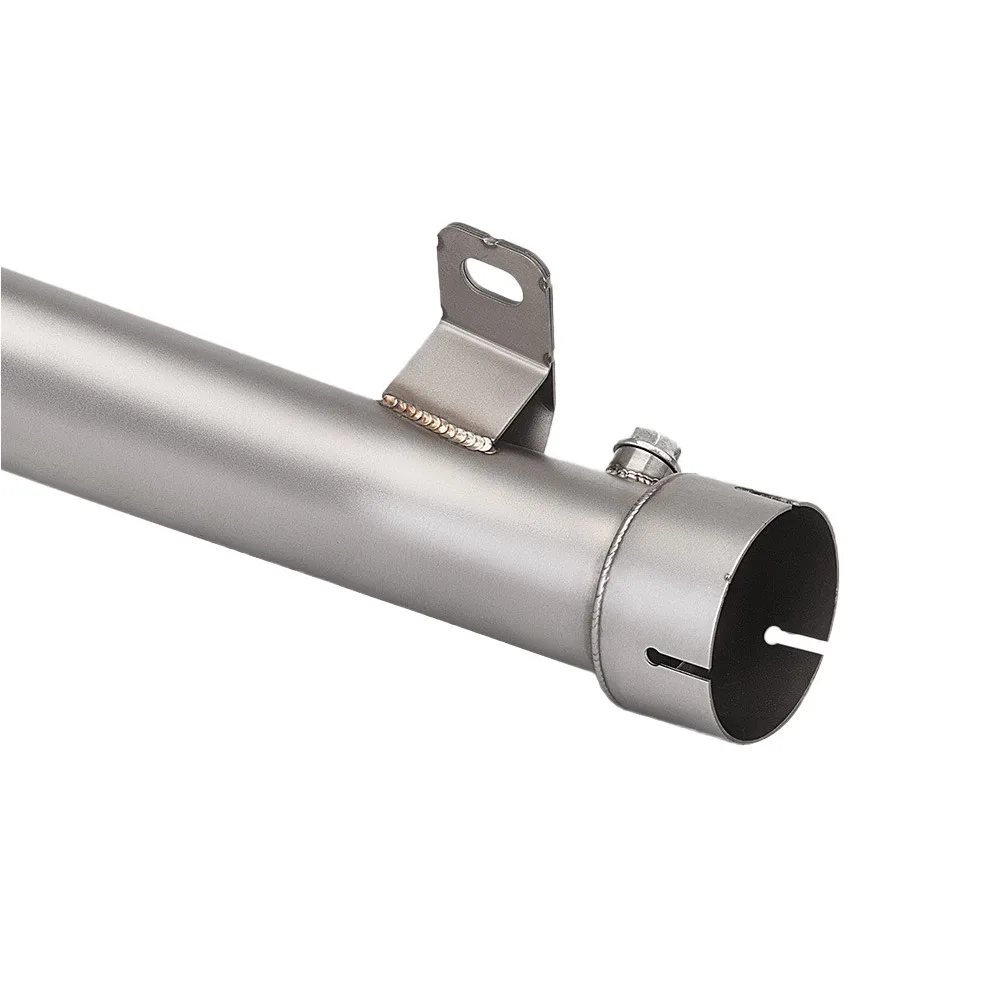 For Suzuki GSX-R1000 2007-2011 Carbon Motorcycle Exhaust Mid Link Pipe Slip-on Exhausts Pipes