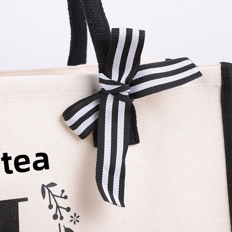 Manufacturers wholesale creative fashion sail linen bag hand gift shopping bag advertising stereo linen bag