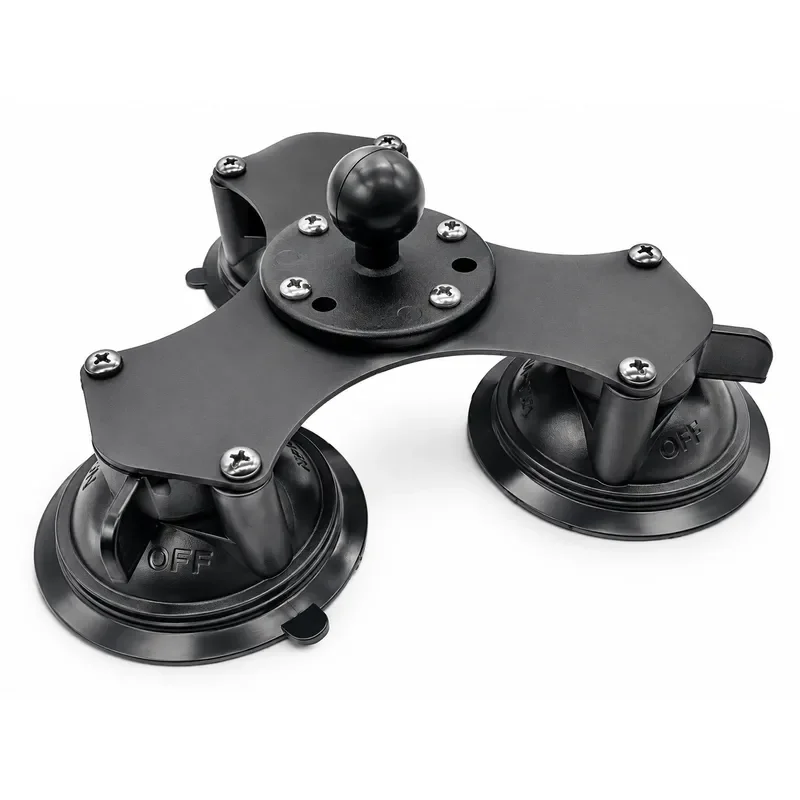 3 Suction Cup Car Roof Mount for Camera Phone Action Cam Video Shooting Stable Bracket for Vlogging Photography