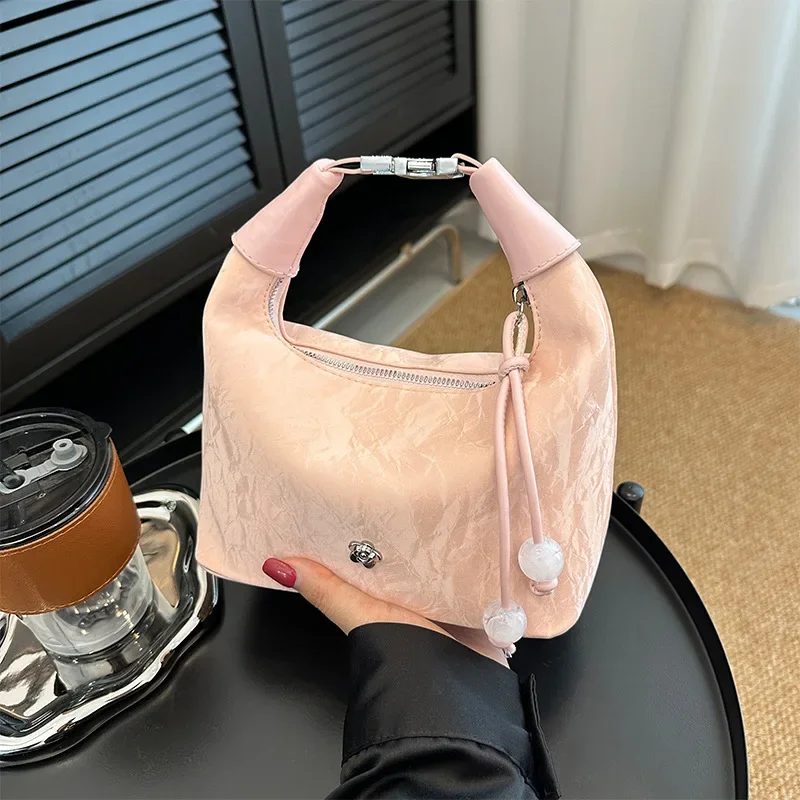 

Высококачественная портативная маленькая женская сумка 2025 года. Летняя дорожная сумка для пельменей с опциями на одно плечо и через плечо