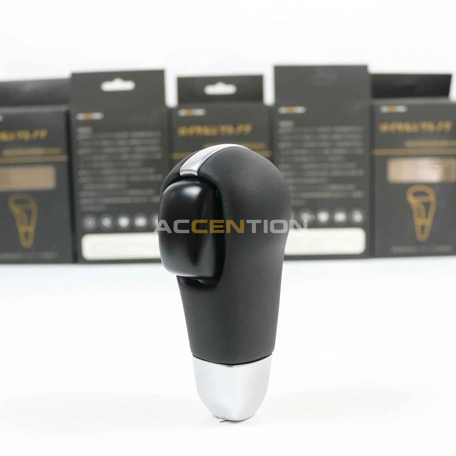 Black Leather Gear Shift Knob For Nissan 350Z 2002 2003 2004 2005 2006 2007 2008 2009 For Infiniti FX35 FX45 2003-2007