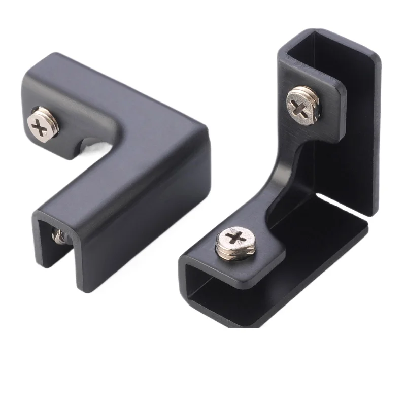 1PCS glass clip, tile fixing clip, snap right angle groove T box L-shaped reinforcement clip