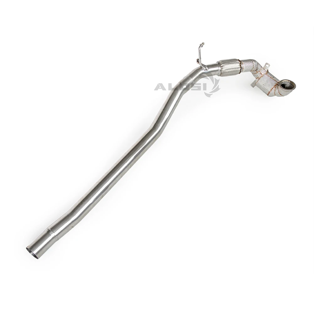 

Exhaust downpipe for Volkswagen CC quattro 2.0T 2013-2018 with insulated stainless steel downpipe auto parts