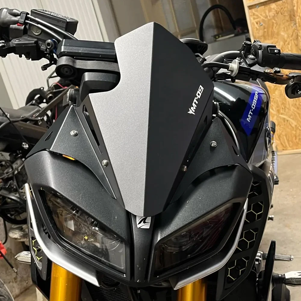 

For Yamaha MT-09 MT 09 2017 2018 2019 2020 Motorcycle Accessories MT09 Sport Screen Windshield Deflector Windscreen Airflow Wind