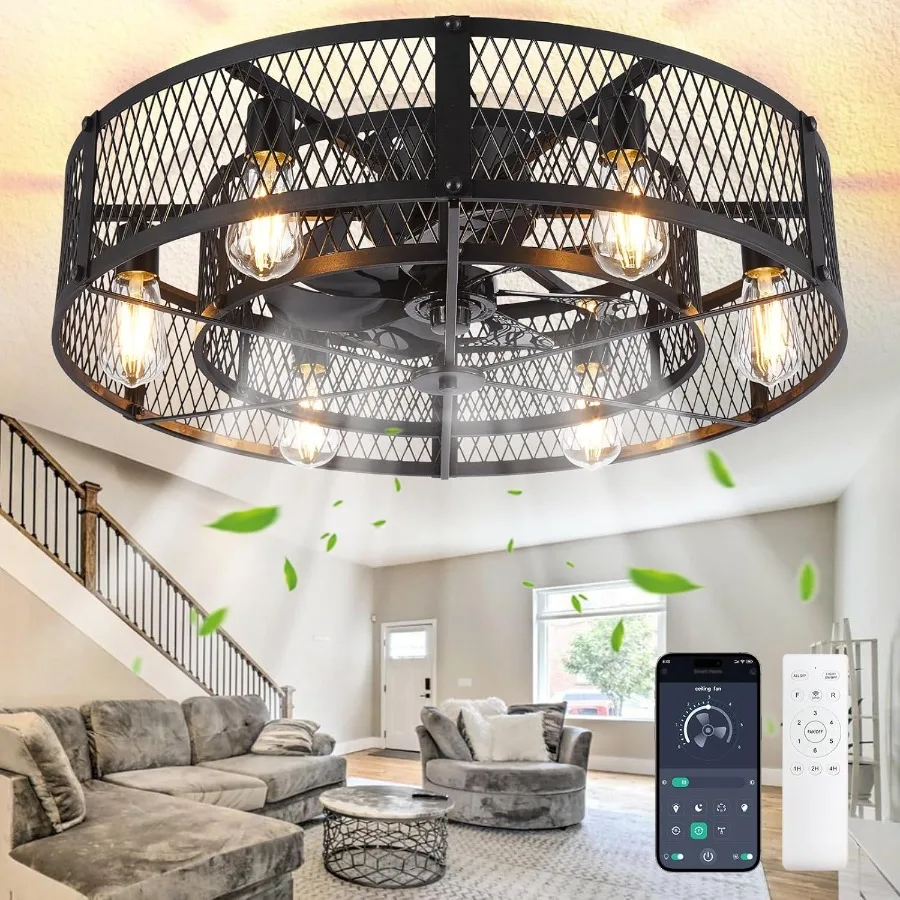 Caged Ceiling Fans …