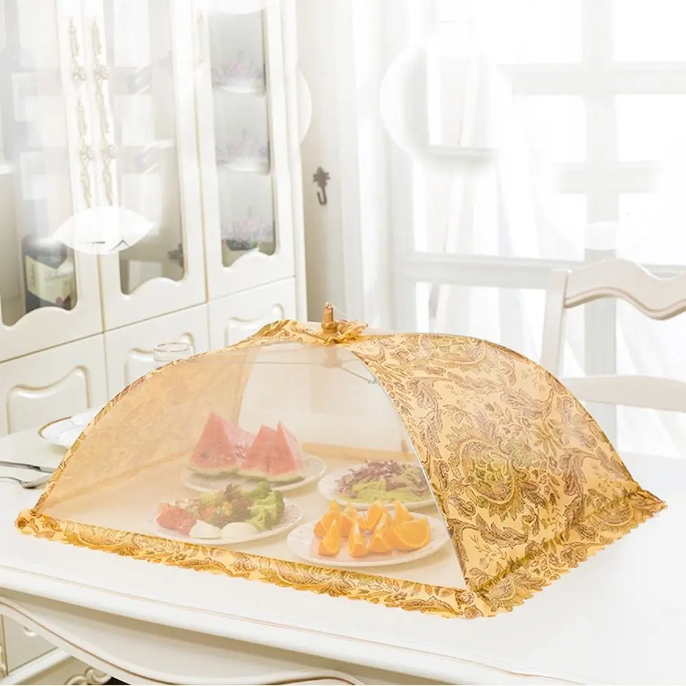 Umbrella Style Food Covers Anti Fly Mosquito Meal Cover Lace Table Large Table Cover Home Gadgets Accessories