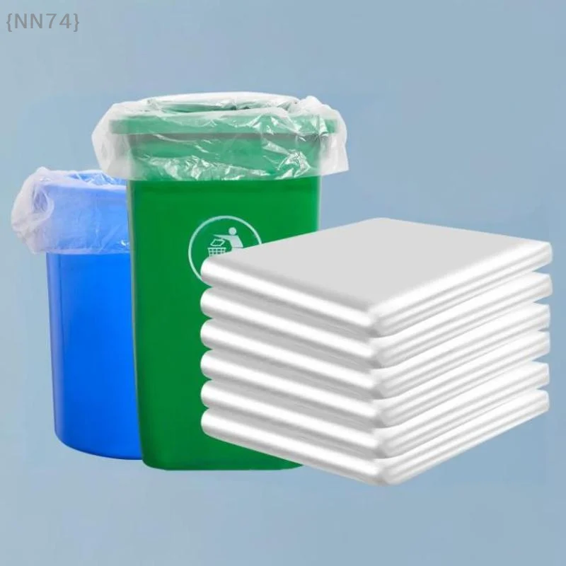 Verdickte Einweg-Aufbewahrungsbeutel – Mülleimer mit großem Fassungsvermögen, transparente Recyclingbehälter-Einlagen für den privaten und gewerblichen Gebrauch