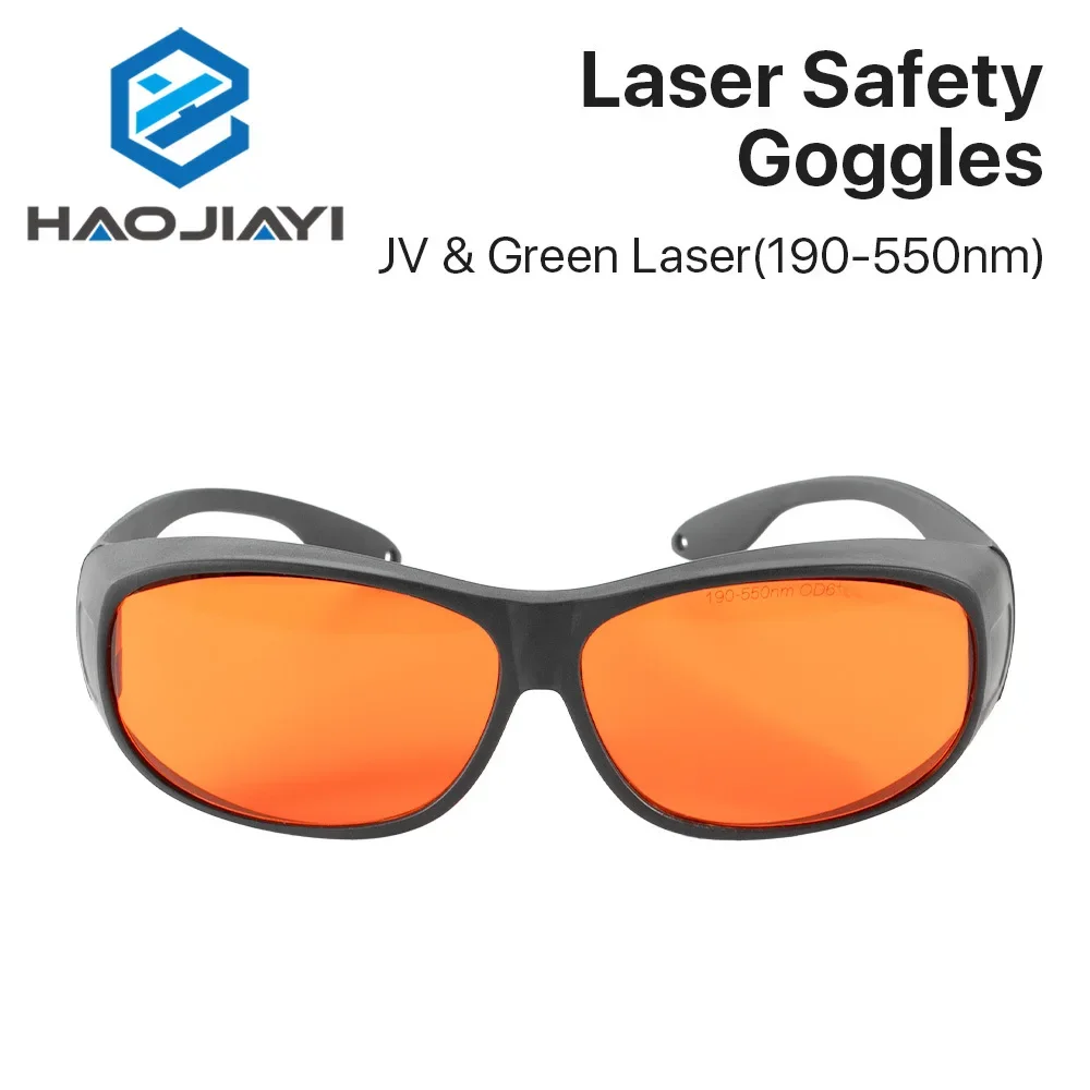 

OD6+ 355nm 532nm UV Laser Safety Goggles 190-550nm Protective Glasses Shield Protection Eyewear for UV Laser Machine