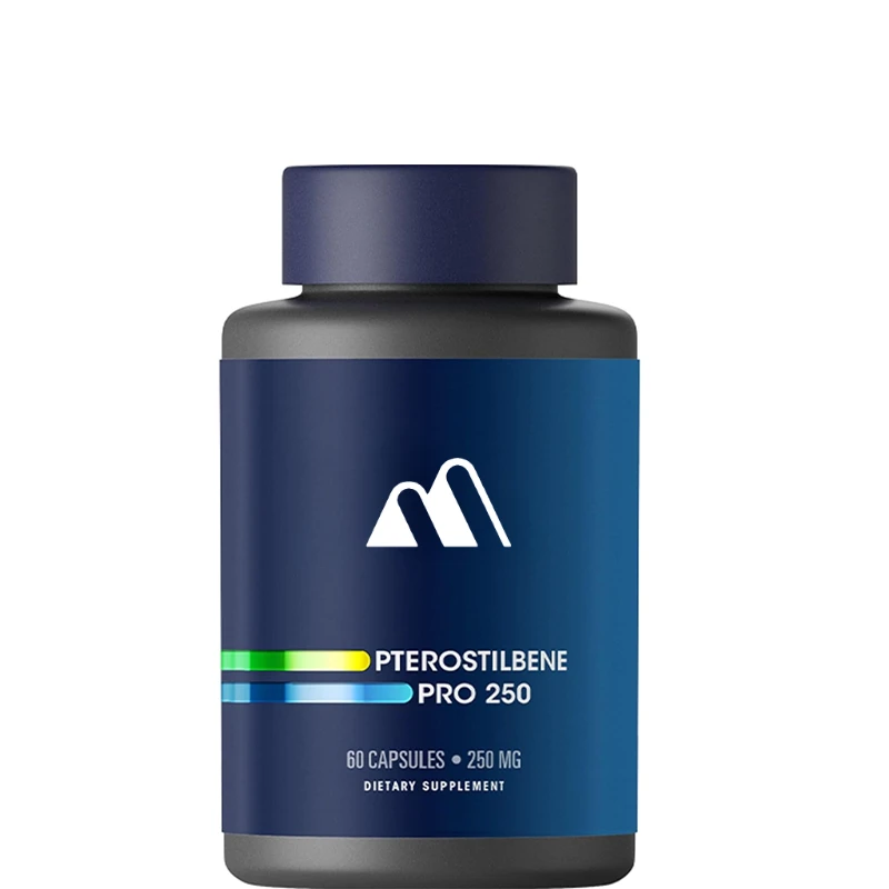 Pterostilbene Pro 250 (60 Capsules) Lifespan | Strong Antioxidant. Support Healthy Aging, Heart Health, and Brain Cell Health.