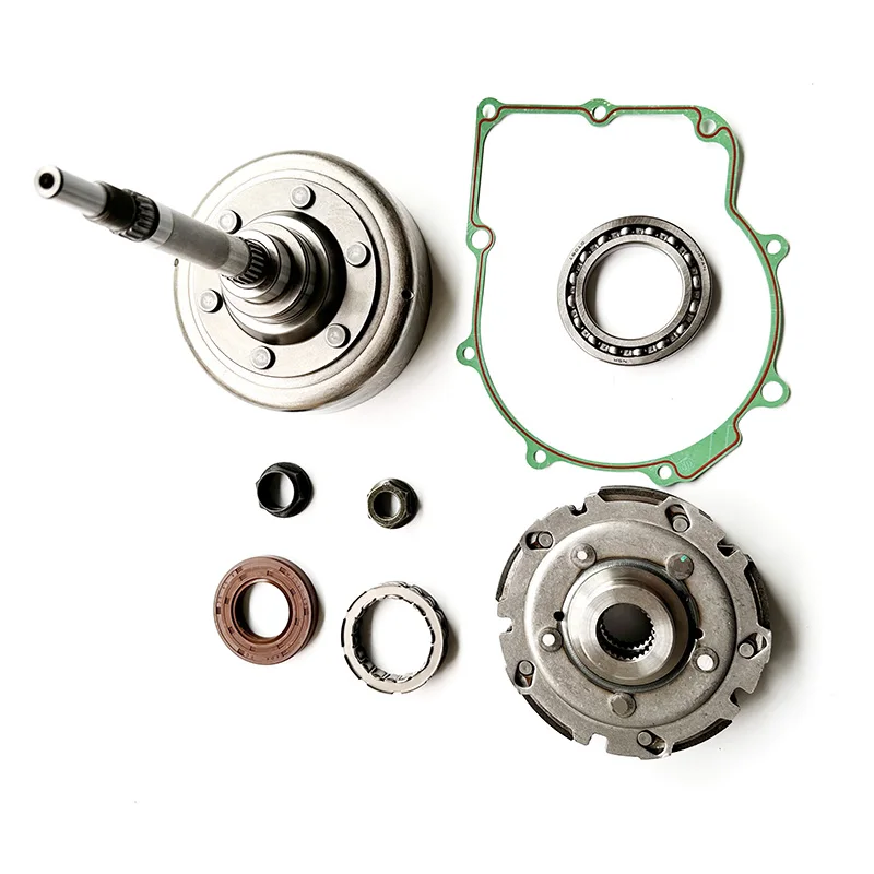 

HS500ATV HS700ATV UTV ATV 700 500 Quad HS500ATV Stel 500 Корпус барабана сцепления с мокрым башмаком, комплект одностороннего подшипника для Hisun