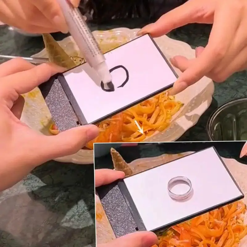 Draw Anything onto Real Objects Magic Prop Close‑Up Magic Trick Mechanism Accessory Illusion Fun Toy for Street Stage Performer
