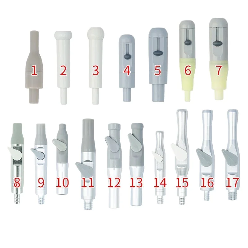 Weak/strong Suction Handle with Switch Silicone Head Plastic Head Aluminum Alloy One-piece Separates Sterilizable Handles
