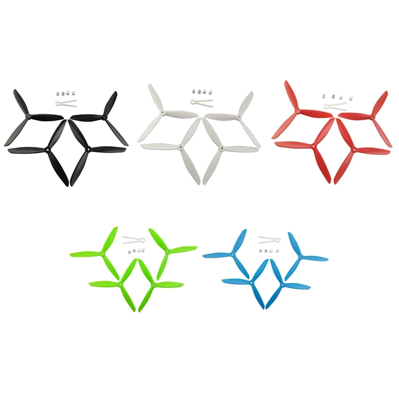 4 Pieces Drone CW CCW Three-Leaf Propeller For Hubsan H501S MJX B2 B3 B2W Bugs 3 Bugs 2 F200SE Drone Spare Parts