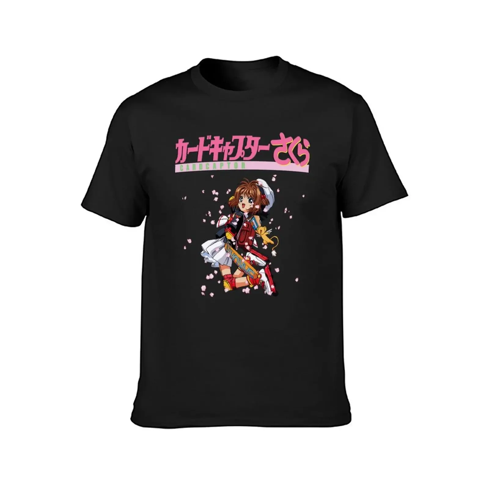 Cardcaptor Sakura Roller Skates T-Shirt shirts graphic quick-drying street wear graphic t shirt vintage mens designer t shirt