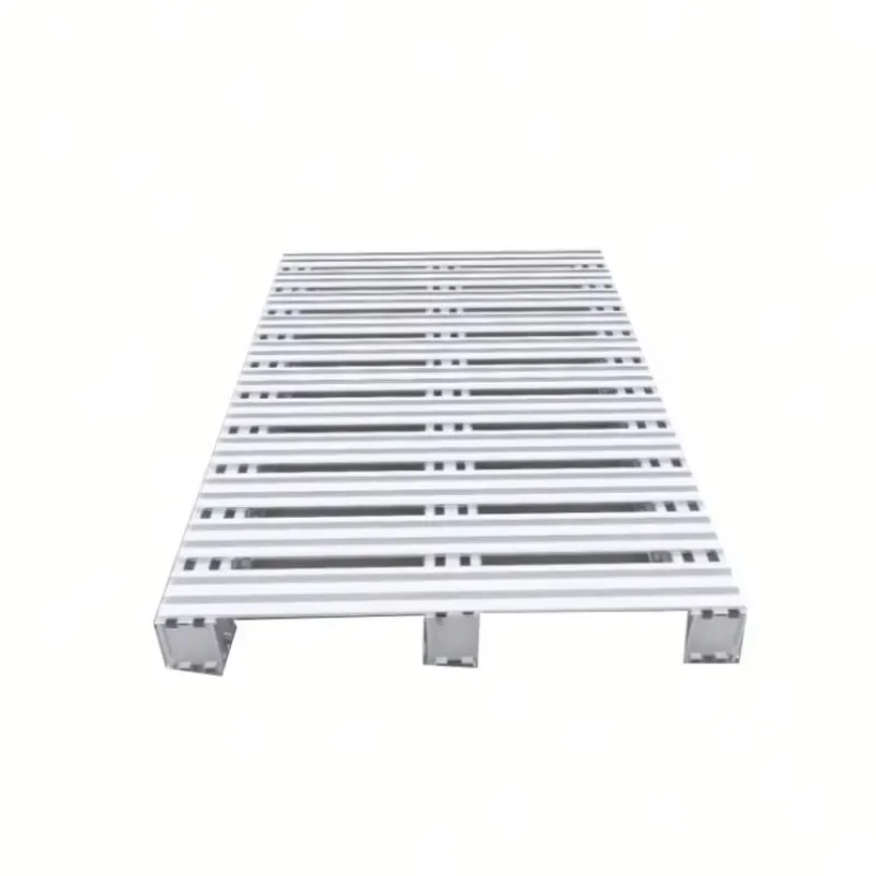 

Stackable Foldable Logistics Stainless Steel Pallet Warehouse Stacked Steel Pallet