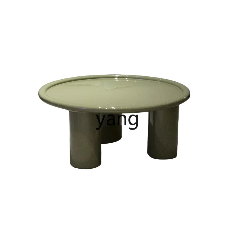 

Круглый Чайный Столик LMM, современный простой модный раскрашенный столик для маленькой квартиры