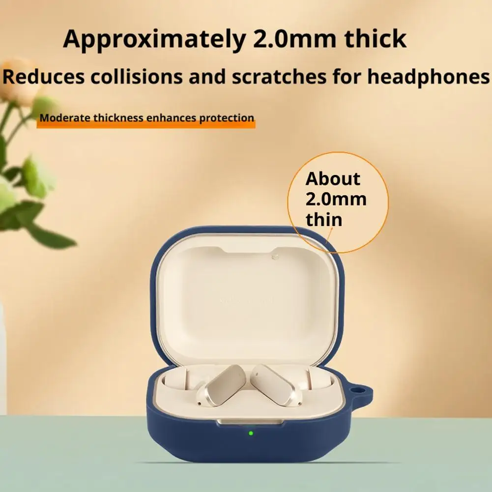 Silikon-Schutzhülle für Realme Buds Air8, Flüssigsilikon-Abdeckung, schlanke, leichte Kopfhörer-Schutzhülle, 1 Stück