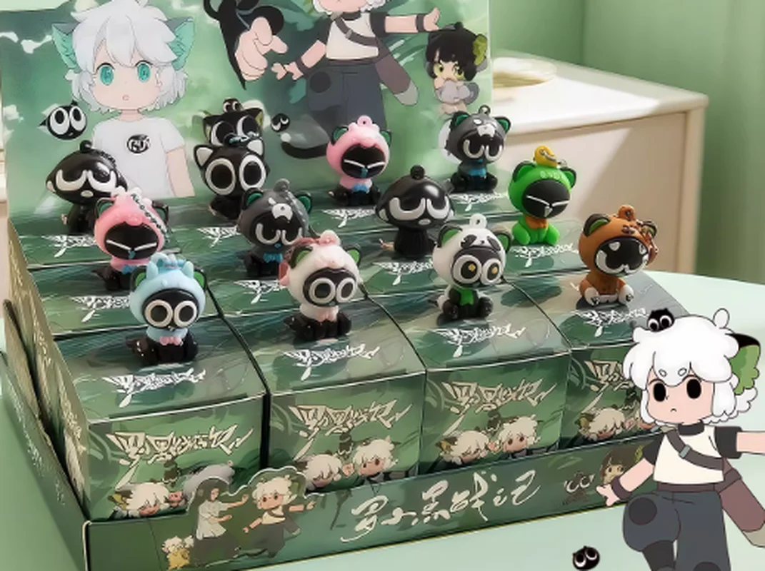 جديد وصول رو XiaoHei الرسمية أصيلة أنيمي تحت عنوان سطح المكتب اكسسوارات الديكور العصرية صندوق أعمى لعبة الشحن السريع #3