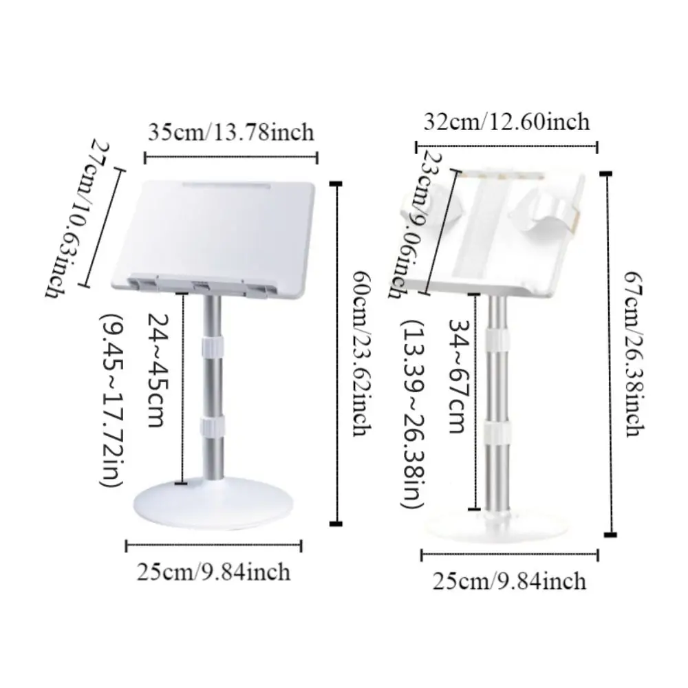 Multifunctional Lifting Reading Stand Laptop Stand Bookshelf Children's Desk Book Stand Adjustable Portable Folding Book Holder