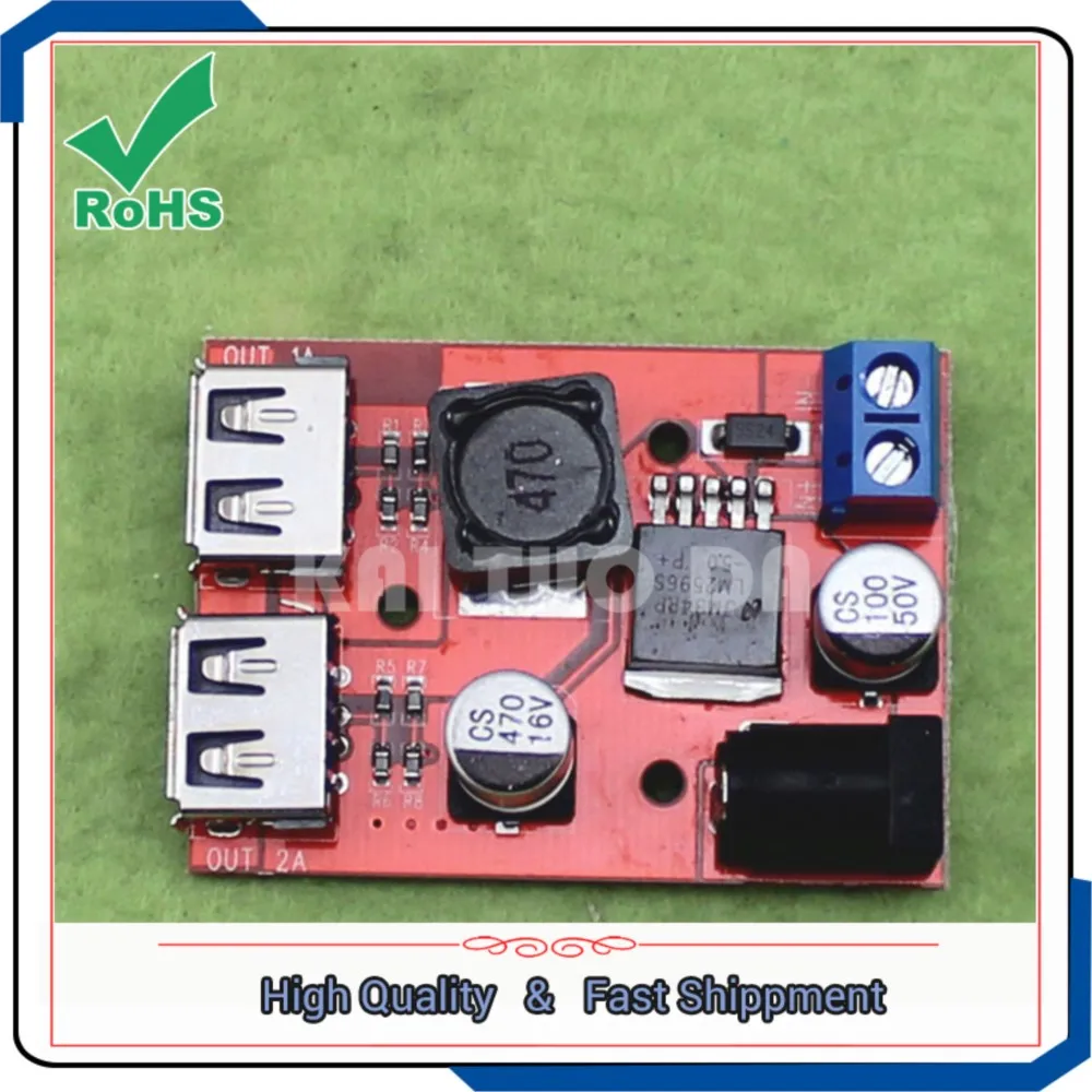 9V / 12V / 24V / 36V to 5V step-down BUCK module DC-DC car charging solar 3A power supply converter BOARD module