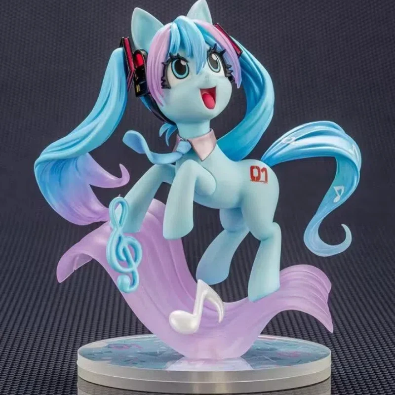 ألعاب شخصيات الحركة Hatsune Miku Virtual Singer & My Little Pony جمع سطح المكتب لتزيين الرسوم المتحركة هدايا عيد الميلاد الطرفية