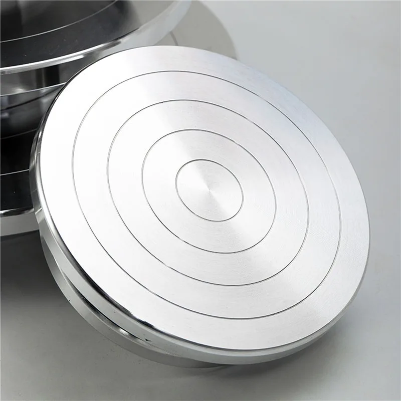 Keramische Draaibank 10-30Cm Dubbelzijdig Gebruik Aluminium Draaitafel Voor Keramische Klei Sculptuur Platform Aardewerk Wiel Roterende